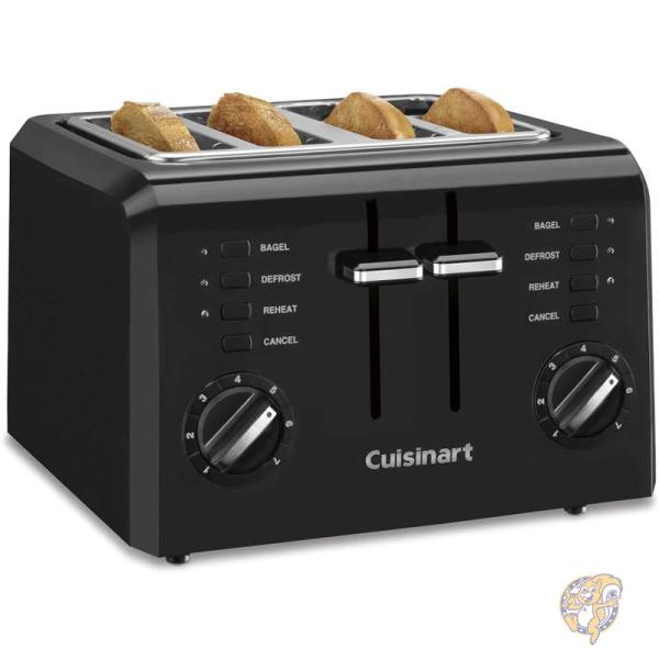 Cuisinart ʡ å Ĵ 4ڤ ѥȥץ饹å ȡ ֥å CPT-142BKP1