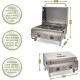 �������ʡ��� �ơ��֥�ȥåץץ��ѥ󥰥�륻�å� Cuisinart CGG-306 ���ƥ�쥹��������
