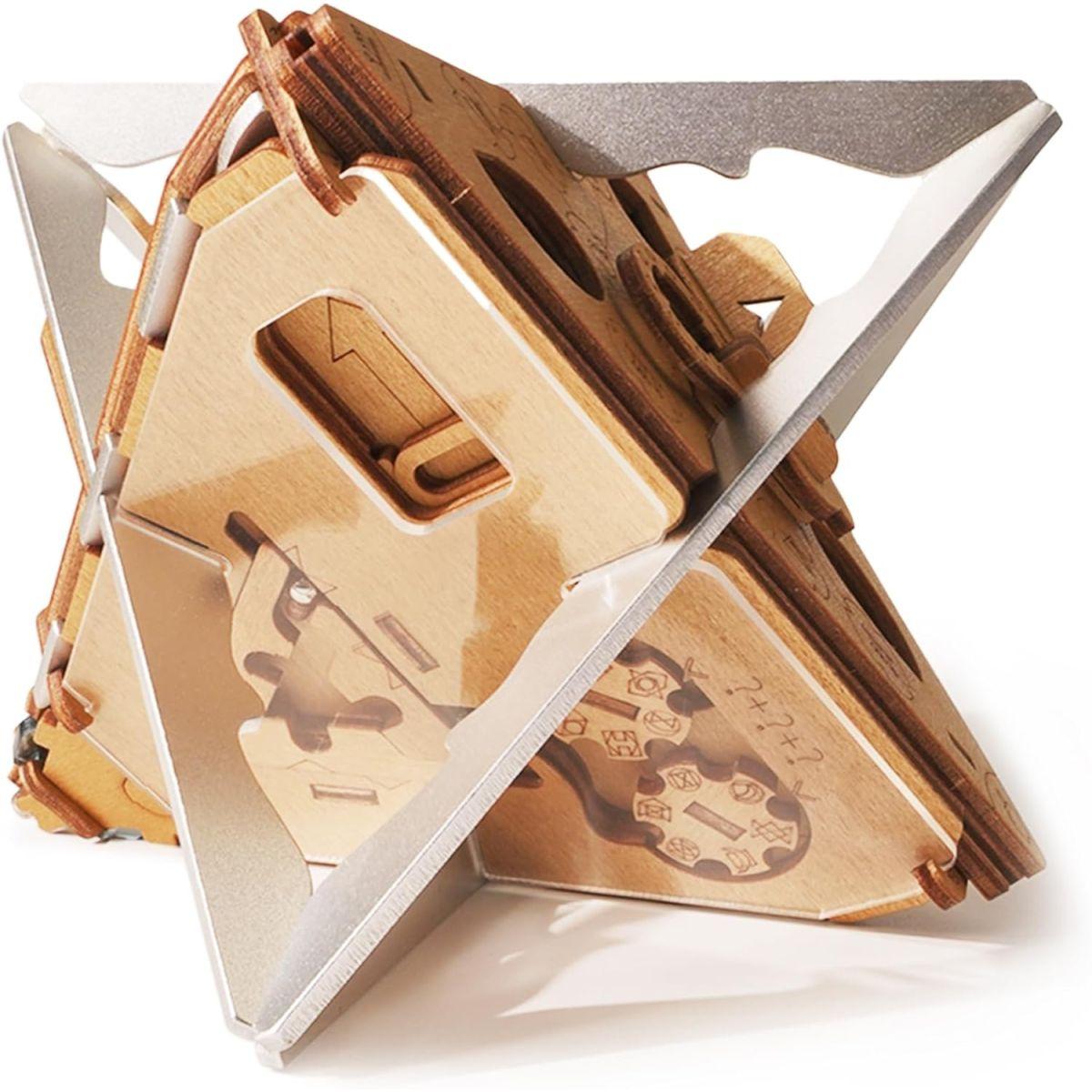 Puzzle Potato - 哲学者の石 - 脱出部屋ゲーム - 木製パズルボックス - 3D頭の体操パズル - 宝箱 (反重力(金属))  ｜アメリカキッチン輸入プロ 調理家電 キッチン雑貨 アウトドア