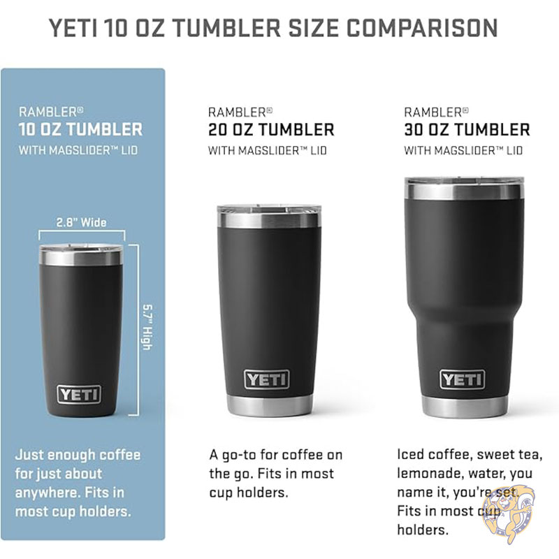 YETI �����ƥ� ���֥顼 283g ����֥顼 ���ƥ�쥹�������� ������Ǯ �ޥ����饤�������դ�