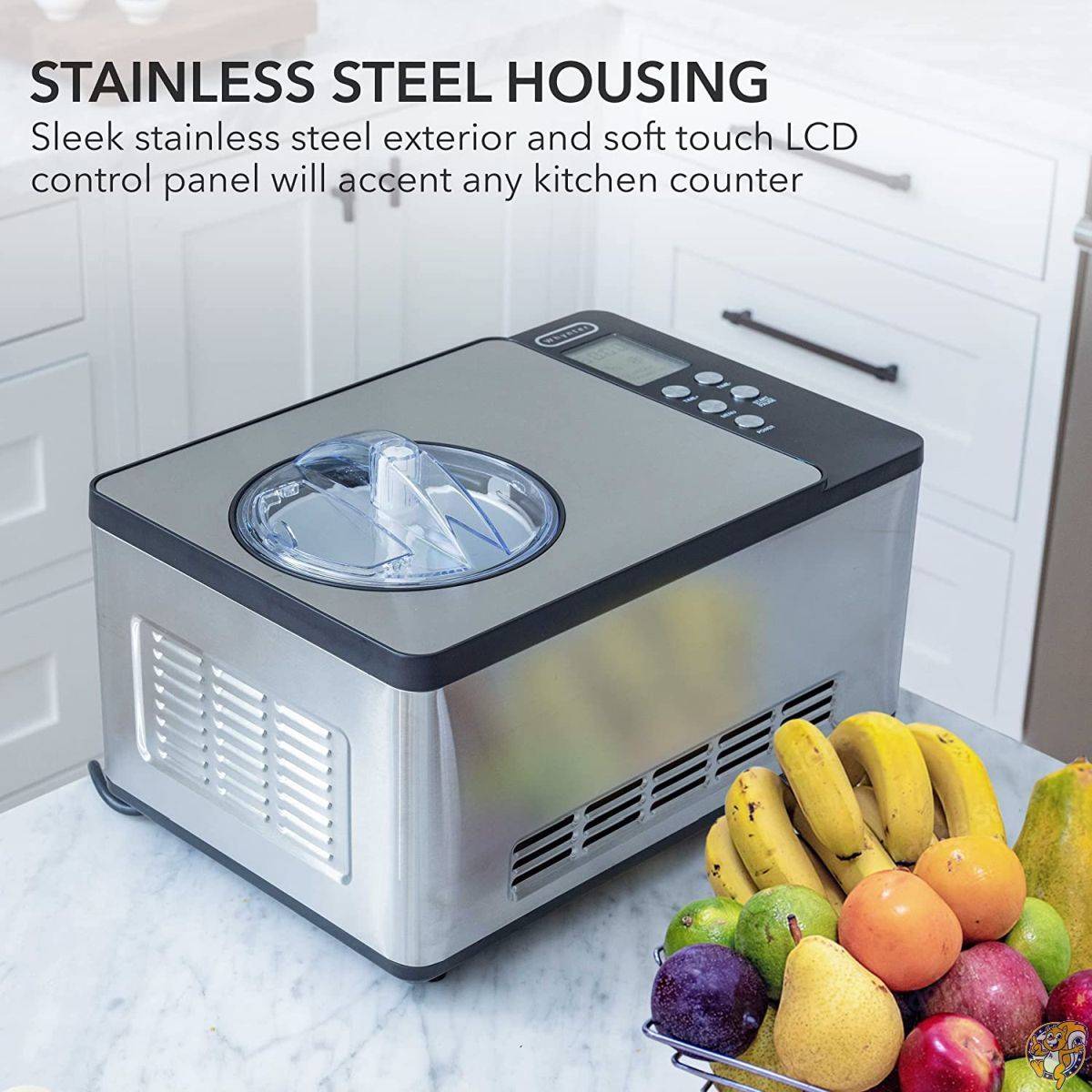 Whynter アイスクリームメーカー ICM200LS アイスメーカー Ice Cream Maker 業務用 家庭用 ｜アメリカキッチン