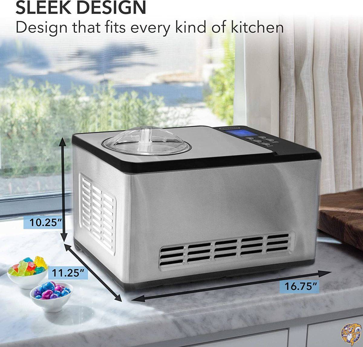 Whynter アイスクリームメーカー ICM200LS アイスメーカー Ice Cream Maker 業務用 家庭用 ｜アメリカキッチン