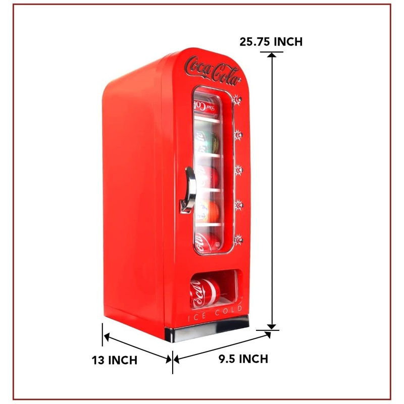 ���������� ��¢�� Coca Cola CVF18 10-Can Capacity Portable Vending Cooler ������������ �٥�ǥ��󥰥ޥ����� ��¢��