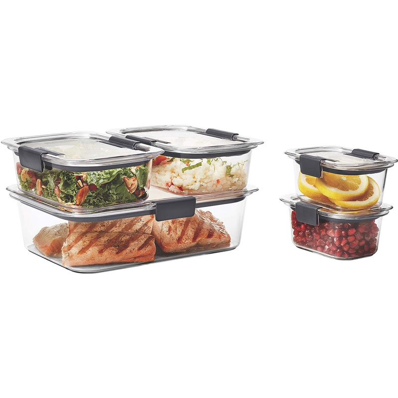Rubbermaid Brilliance ��С��ᥤ�� ��¸�ƴ� �ե��դ��������ƴ� 1976520 �֥�ꥢ�� ̩�ĥե���