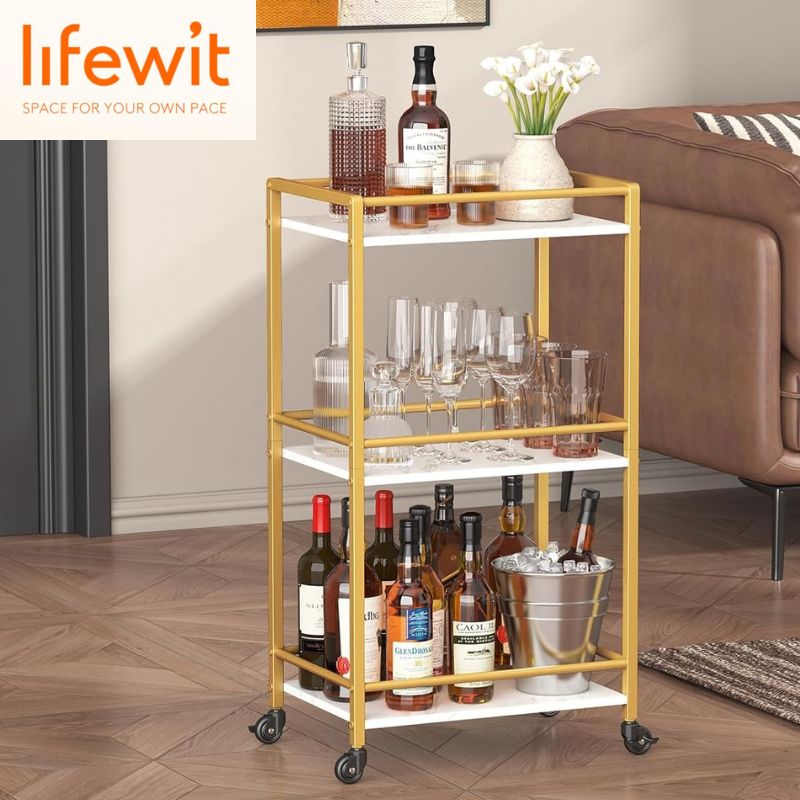 カリモク キッチンワゴン キッチンカート サービングワゴン バーカート