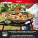 MageFesa Enameled Steel Paella Pan, 15 Inch by Magefesa
