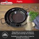 MageFesa Enameled Steel Paella Pan, 15 Inch by Magefesa