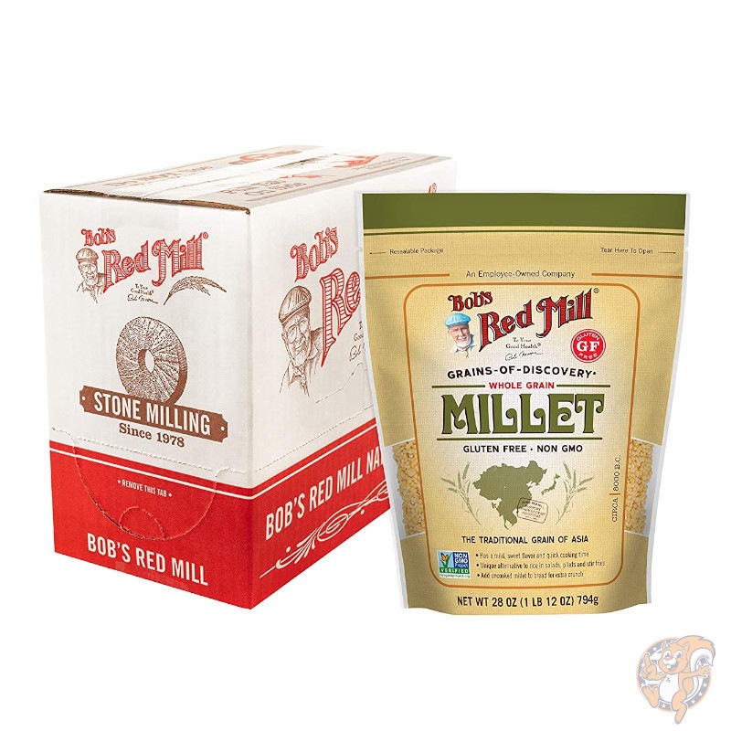 ボブズレッドミル Bob's Red Mill ホールグレイン ミレ Millet きび 794g×4袋 調理家電 キッチン雑貨｜アメリカ