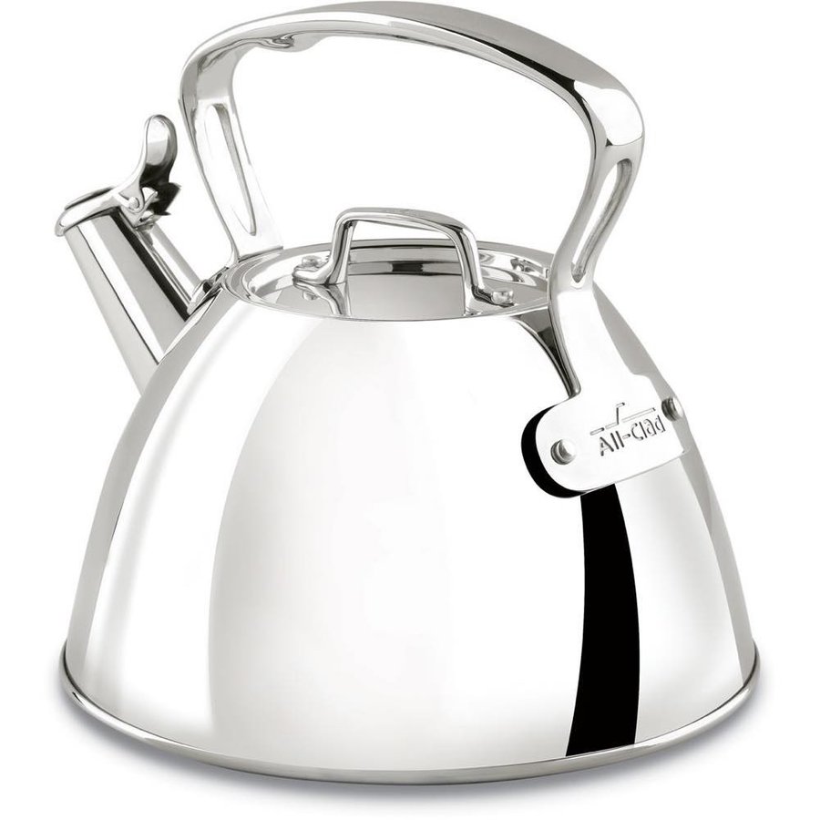 륯å All-Clad E86199 ƥ쥹 䤫 Stainless Steel Tea Kettle Silver ꥫå󻨲