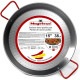 MageFesa Carbon Steel Paella Pan, 15 Inch by Magefesa