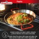 MageFesa Carbon Steel Paella Pan, 15 Inch by Magefesa