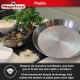 MageFesa Carbon Steel Paella Pan, 15 Inch by Magefesa
