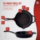 VICTORIA �ӥ��ȥꥢ 10����� ������å� �ե饤�ѥ� 25cm SKL210 ��Ŵ Skillet �������˥󥰺Ѥߡ� (10�����)