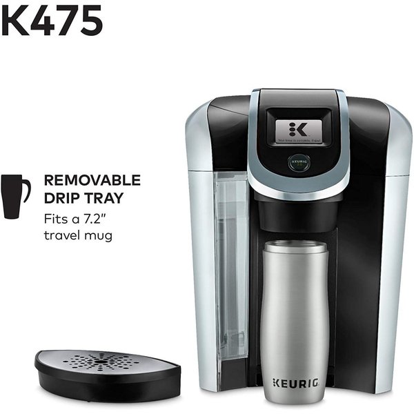 ���塼�ꥰ �����ҡ��᡼���� Keurig K475 ���󥰥륫�å� �ݥåɥ����� ���� �֥�å�