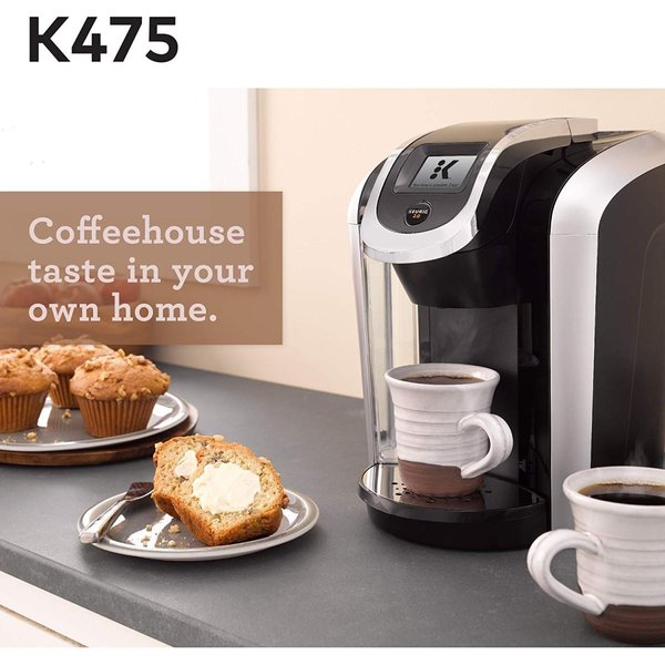 ���塼�ꥰ �����ҡ��᡼���� Keurig K475 ���󥰥륫�å� �ݥåɥ����� ���� �֥�å�