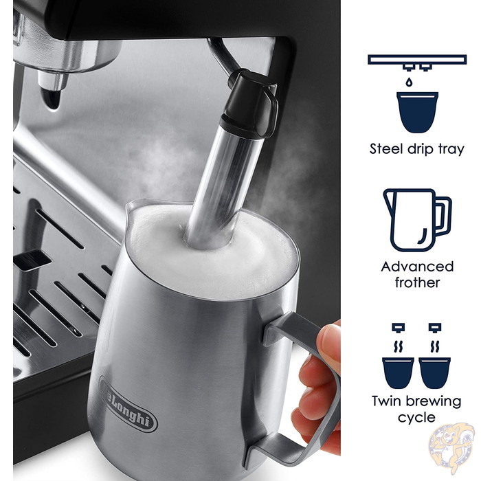 �ǥ��� De'Longhi ECP3420 �С� �ݥ�� �����ץ�å� ����� ���ץ����� �ޥ��� �� ����̵��