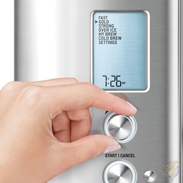 �֥�ӥ� Breville BDC400BSS �ץ쥷����� �֥�塼� ���饹 �����ҡ��᡼���� �֥�å���� ���ƥ�쥹