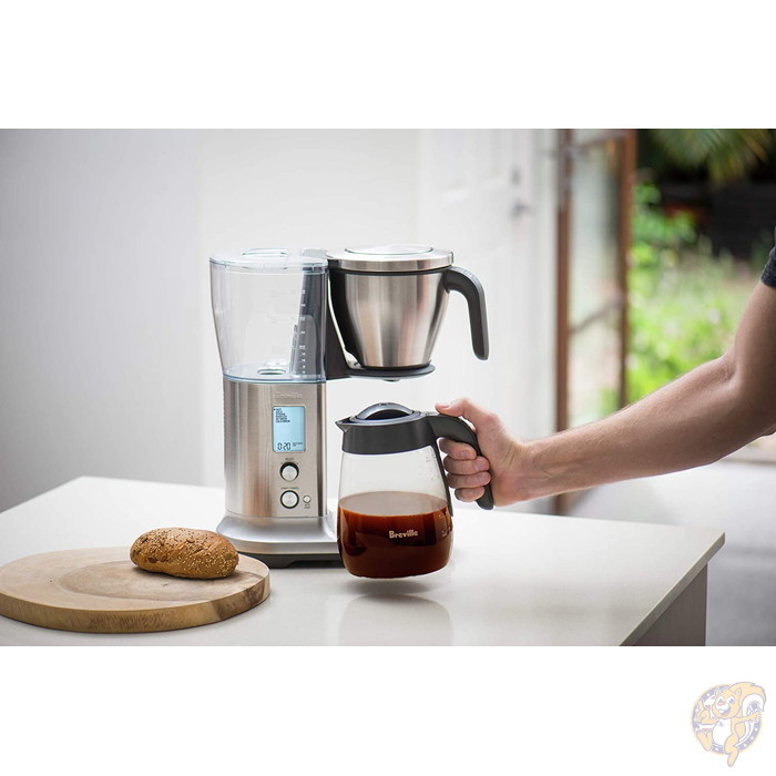 �֥�ӥ� Breville BDC400BSS �ץ쥷����� �֥�塼� ���饹 �����ҡ��᡼���� �֥�å���� ���ƥ�쥹