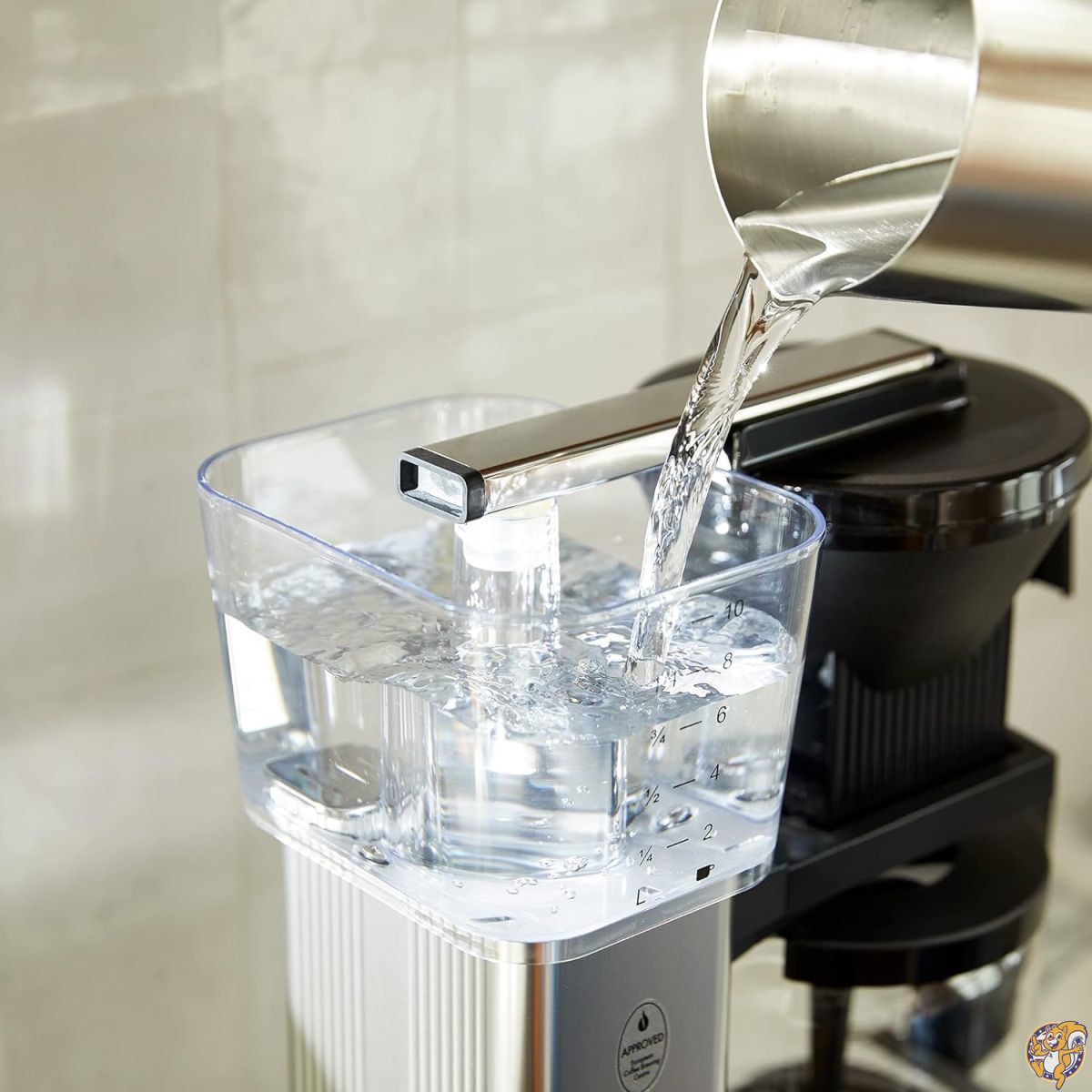 Moccamaster 53948 KBGV Select 10���å� �����ҡ��᡼���� �ޥåȥ֥�å� 40���� 1.25��åȥ�