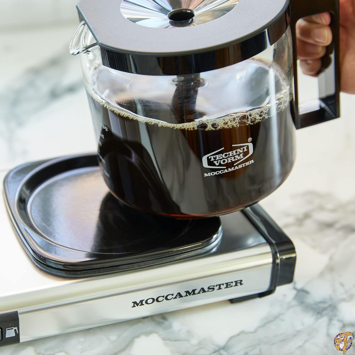 Moccamaster 53948 KBGV Select 10���å� �����ҡ��᡼���� �ޥåȥ֥�å� 40���� 1.25��åȥ�