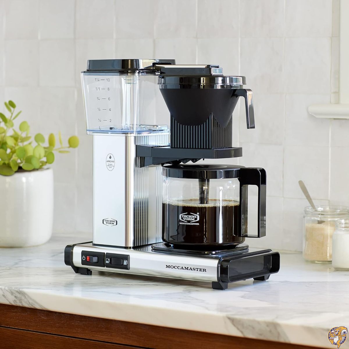 Moccamaster 53948 KBGV Select 10���å� �����ҡ��᡼���� �ޥåȥ֥�å� 40���� 1.25��åȥ�