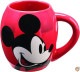 Vandor 89063 Disney Mickey Mouse Oval Ceramic Mug, 18 oz, Red [�¹�͢����]