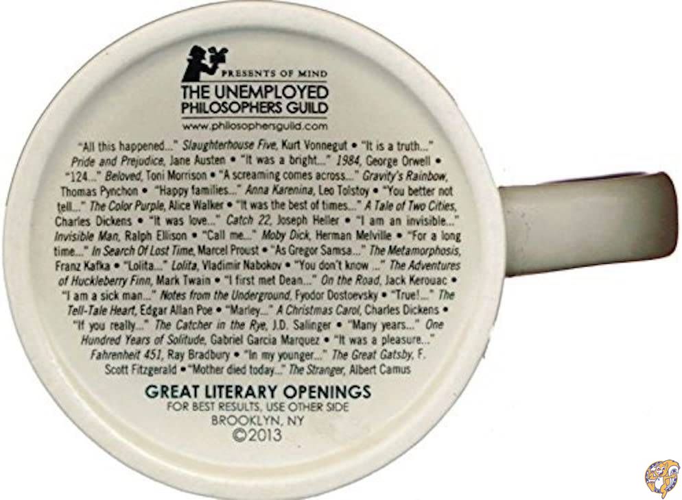 First Lines of Literature Mug [�¹�͢����]