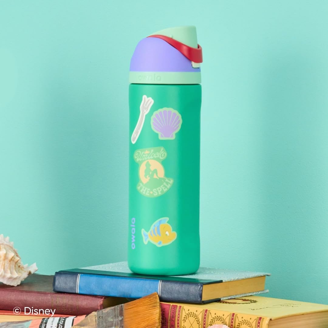 ����� Owala ���� �ǥ����ˡ� ���ꥨ�� ���顼 �����������ܥȥ� FreeSip ���ƥ�쥹 24oz����710ml�� �ǥ����ˡ��ץ�󥻥�