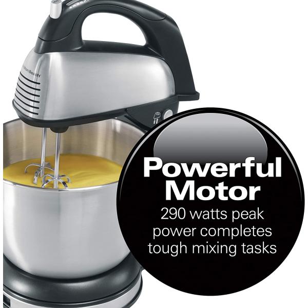 Hamilton Beach ハミルトンビーチ ハンドミキサー スタンドミキサー 卓上ミキサー6段階切替 Hand Stand Mixer