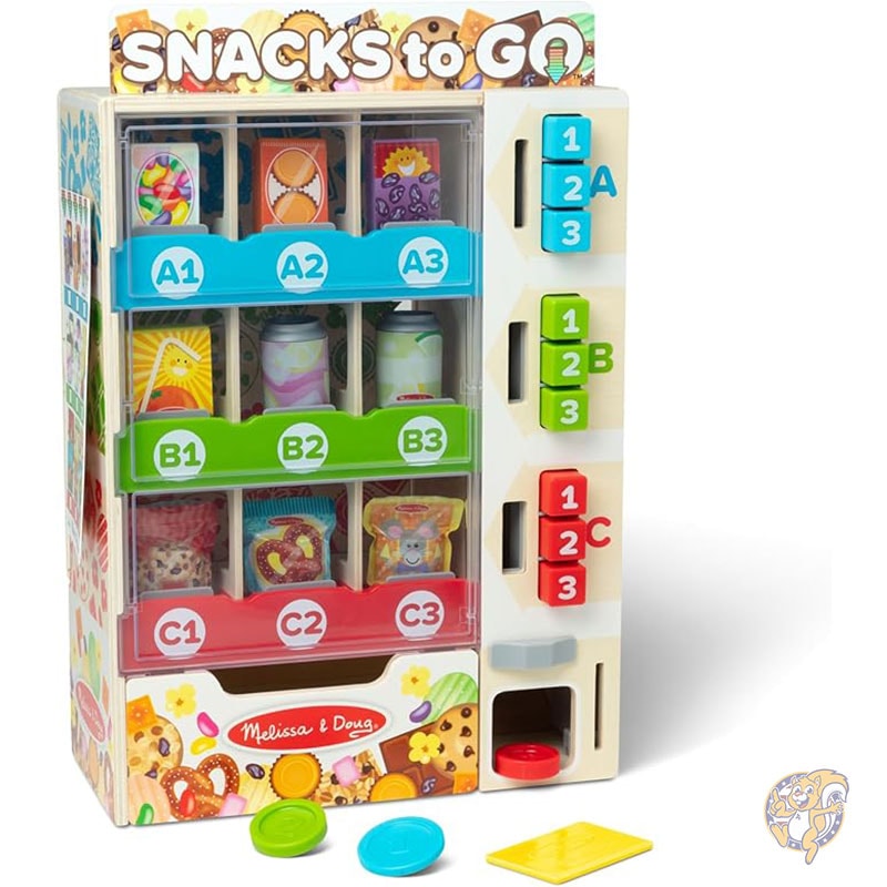 木製 自動販売機 おもちゃ セット 男の子と女の子向け プレイフード