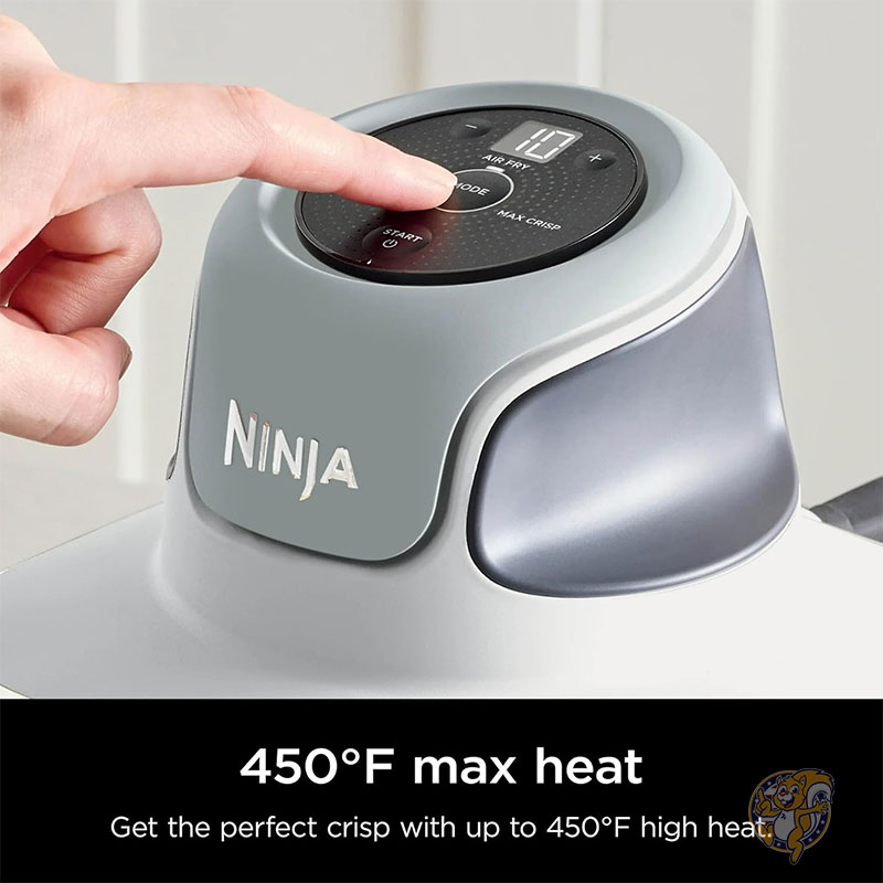 Ninja �˥󥸥� FN090 Crispi 3-in-1 4QT 3.7L �ݡ����֥륯�å��󥰥����ƥ� TempWare����ƥ��դ� 1500W �ꥯ�ꥹ��