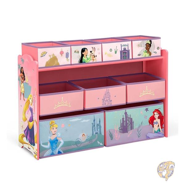 ディズニー プリンセス デラックス おもちゃ収納 お片づけ