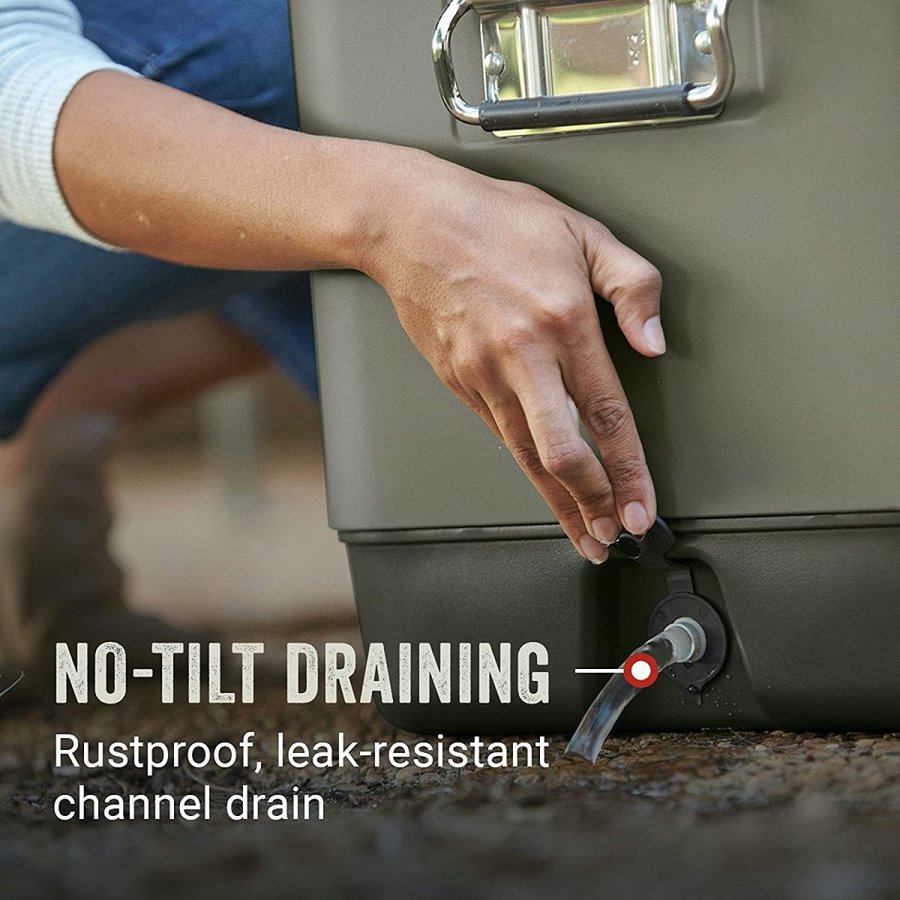 Coleman �����顼�ܥå��� ������ޥ󥢥����������� Ice Chest Reunion54qt Sage ��������٥�ȥ����顼