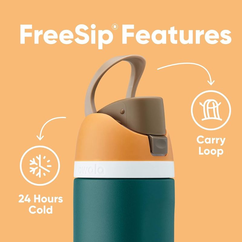 ����� ���� Owala �����������ܥȥ� ��Ǯ���ƥ�쥹�������륹�ȥ����դ� BPA�ե꡼ ���ݡ��ĥܥȥ�, 32���� ��0.95��åȥ� (Boneyard)