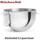 ���å��󥨥��� �ܥ��� 5.5�������� ���ƥ�쥹�ܥ��� �ϥ�ɥ��դ� KitchenAid ������ɥߥ������� �ܥ����ե��б� ������