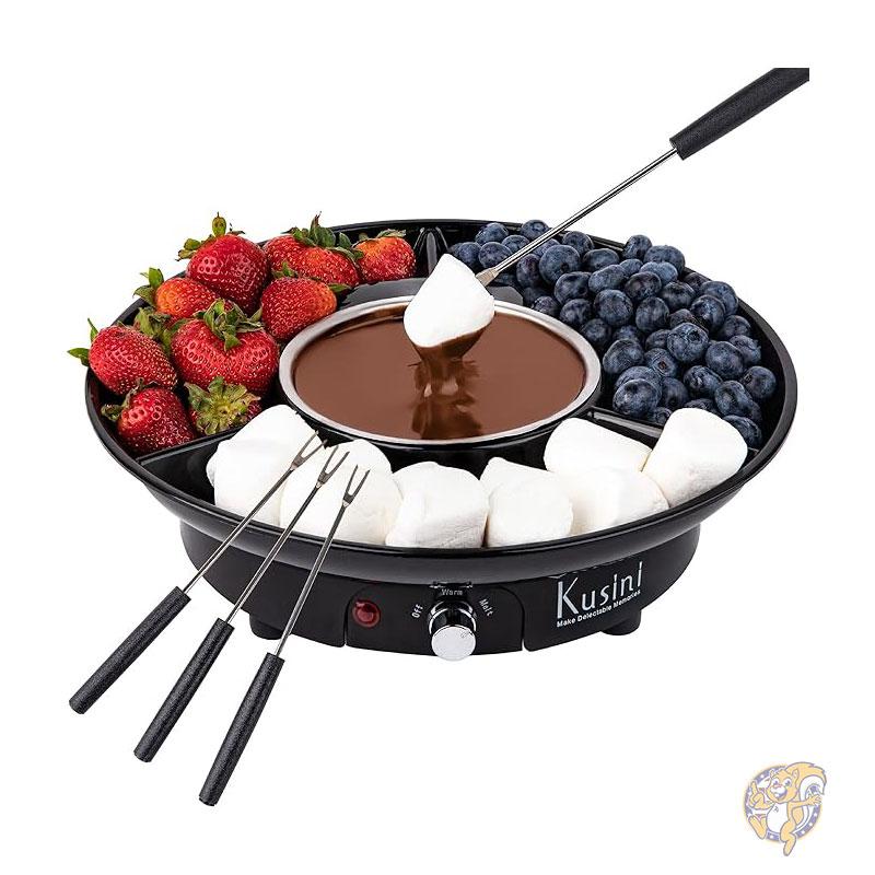チョコレートフォンデュキット 電気 フォンデュポットセット KFSDT