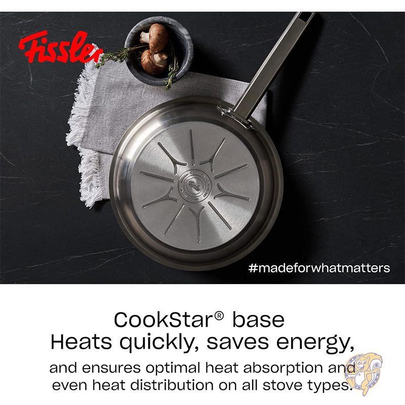 �ե����顼 Fissler ���ꥸ�ʥ� �ե饤�ѥ� �ץ��ե� ���쥯����� ���ƥ�쥹�������� 24cm 084-378-24-100/0