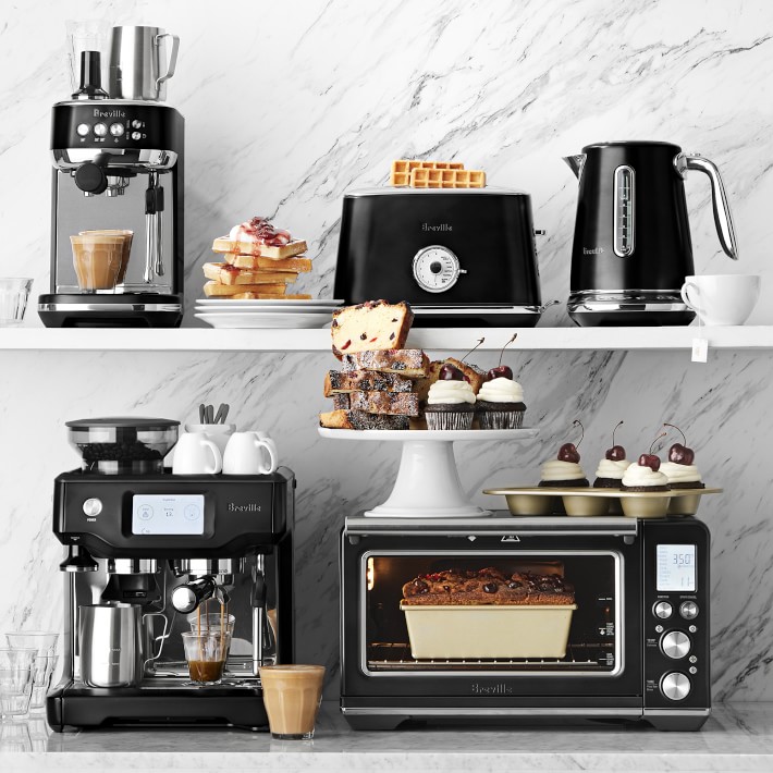 Breville �֥�ӥ�Хꥹ�����å��������ץ�å��ޡ����� BES880 Barista Touch�����顼��BlackTruffle�ʥ֥�å��ȥ��ա�