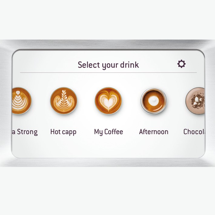 Breville �֥�ӥ�Хꥹ�����å��������ץ�å��ޡ����� BES880 Barista Touch�����顼��BlackTruffle�ʥ֥�å��ȥ��ա�