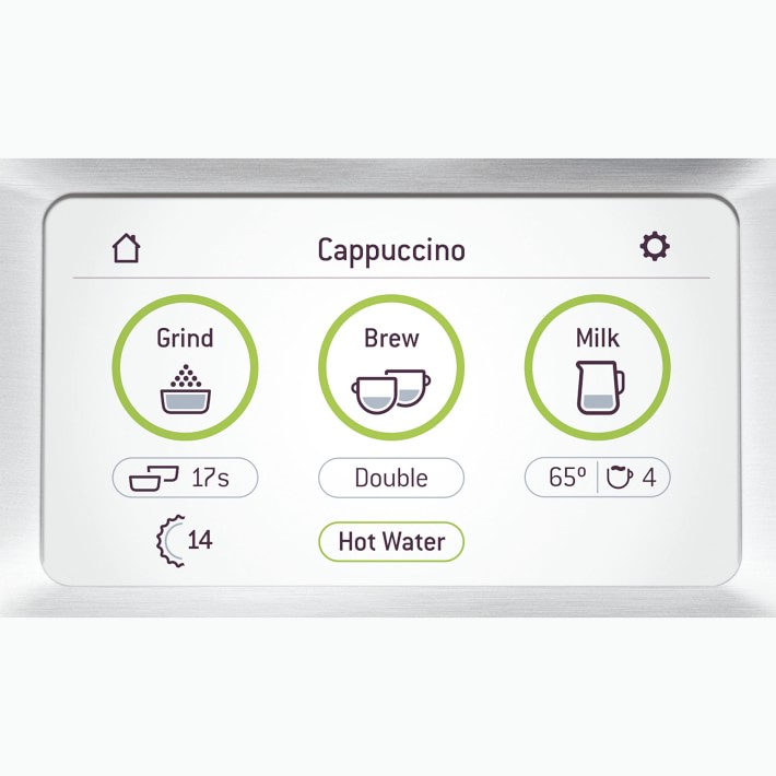 Breville �֥�ӥ�Хꥹ�����å��������ץ�å��ޡ����� BES880 Barista Touch�����顼��BlackTruffle�ʥ֥�å��ȥ��ա�