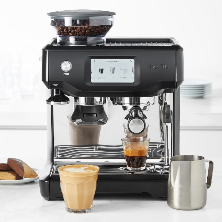 Breville �֥�ӥ�Хꥹ�����å��������ץ�å��ޡ����� BES880 Barista Touch�����顼��BlackTruffle�ʥ֥�å��ȥ��ա�