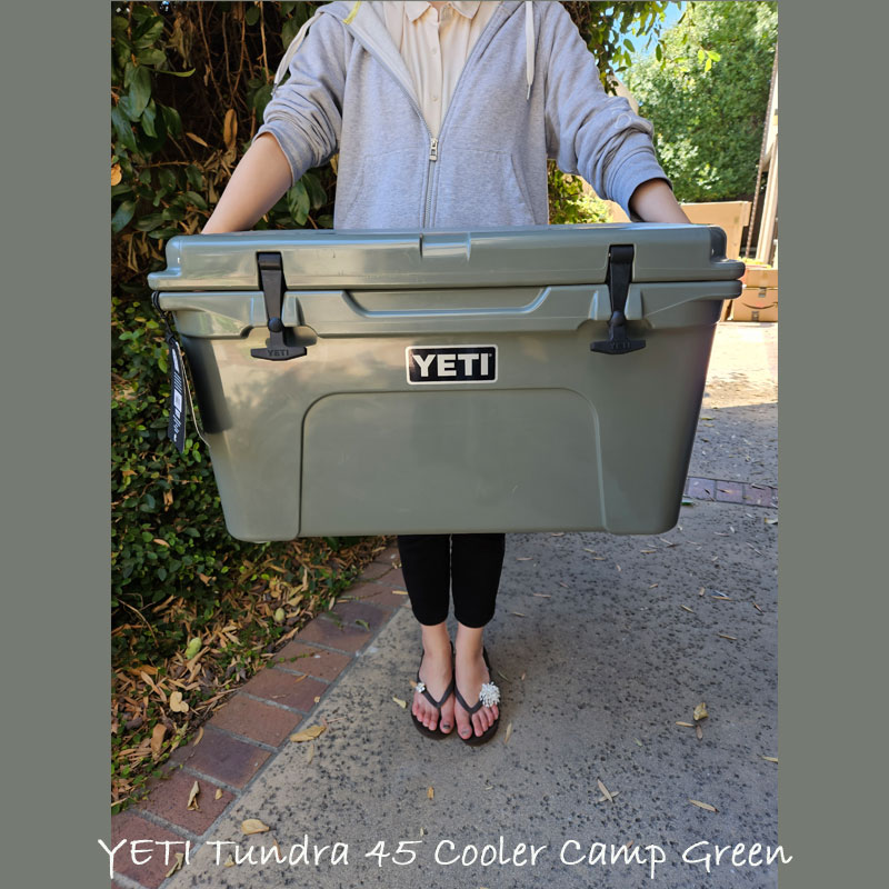YETI Tundra 45 Cooler Camp Green �����ƥ� ����ɥ� 45 �����顼�ܥå��� �����ץ��꡼��
