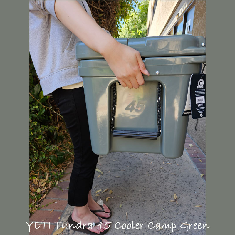YETI Tundra 45 Cooler Camp Green �����ƥ� ����ɥ� 45 �����顼�ܥå��� �����ץ��꡼��