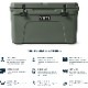 YETI Tundra 45 Cooler Camp Green �����ƥ� ����ɥ� 45 �����顼�ܥå��� �����ץ��꡼��