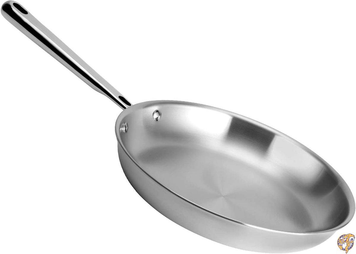 Misen ステンレススチール フライパン - 5層スチールスキレット - 料理