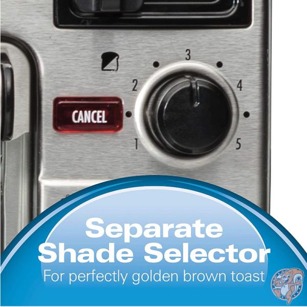 ハミルトンビーチ Hamilton Beach 2in1 カウンタートップ オーブン + ポップアップトースター ステンレススチール