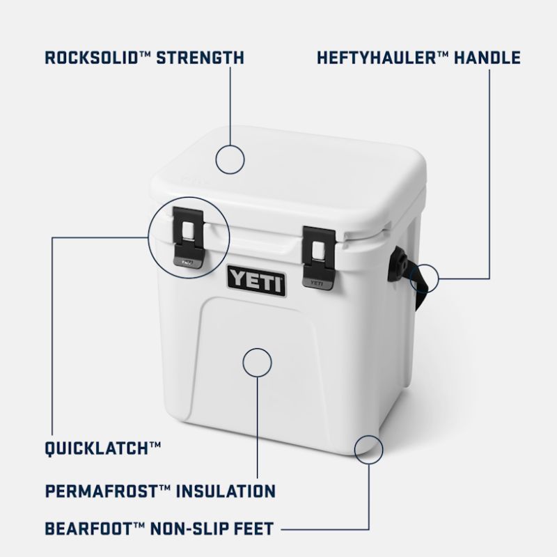 YETI �����ƥ� �����顼�ܥå��� �����ǥ��� 24 Roadie 24 Big Wave Blue �ӥå��������֥֥롼