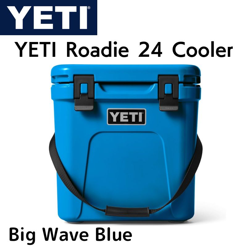 YETI �����ƥ� �����顼�ܥå��� �����ǥ��� 24 Roadie 24 Big Wave Blue �ӥå��������֥֥롼