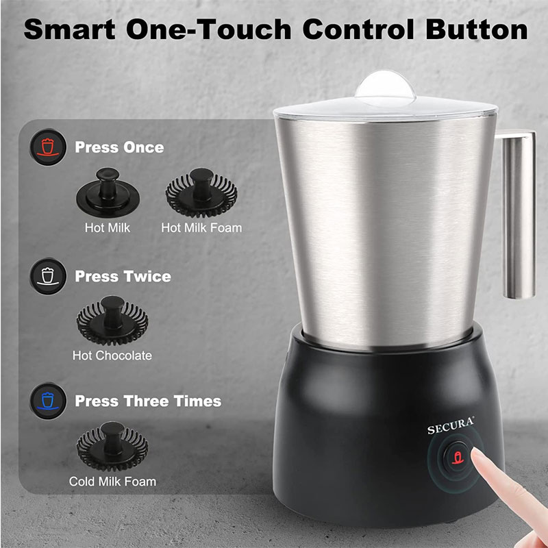 Secura �ߥ륯�ե����ޡ� �դ�դ�ˢ ��ư�ߥ륯ˢΩ�ƴ� ˢ���ƴ� ���ץ����� ��� �ߥ륯�������ޡ�������