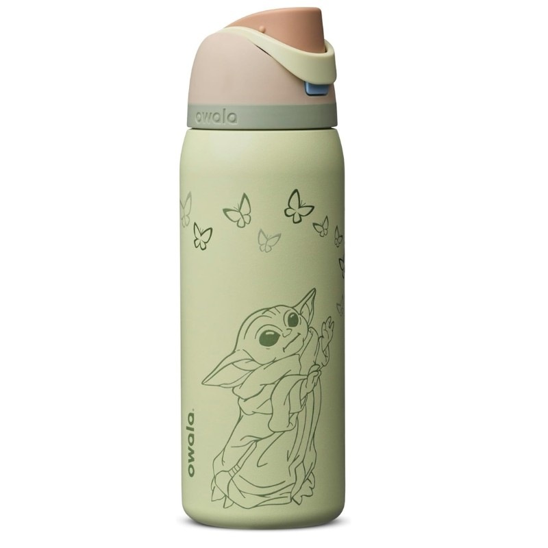 ����� ���� ���������� �������������� �٥ӡ��衼�� ���� Star wars Owala FreeSip 32oz ��946ml GroGu ����ܥȥ� ���ƥ�쥹�ܥȥ�
